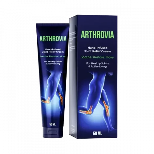 Arthrovia krem na stawy - opakowanie tubka i pudełko Stenka Clinic