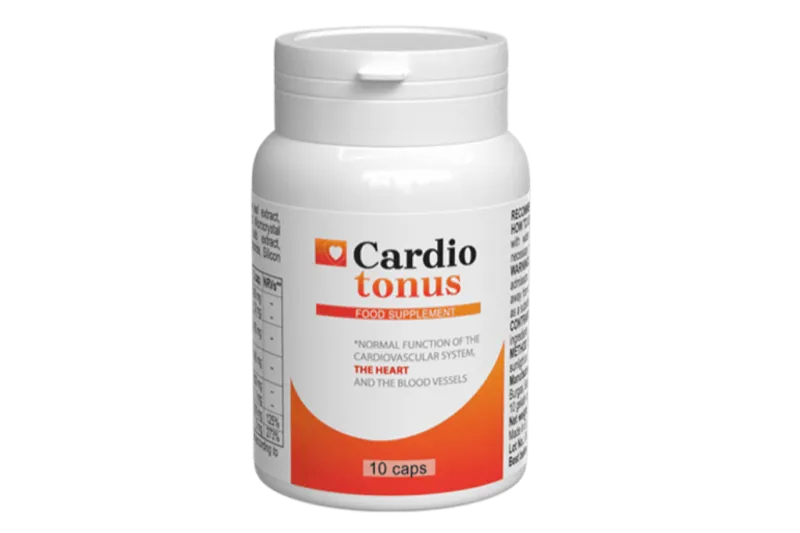 Cardiotonus kapsułki na serce i krążenie - opakowanie Stenka Clinic