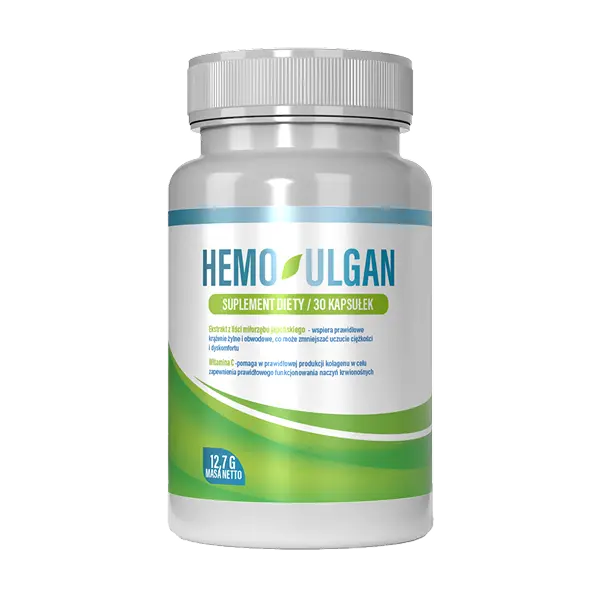 Hemoulgan kapsułki na hemoroidy - opakowanie Stenka Clinic