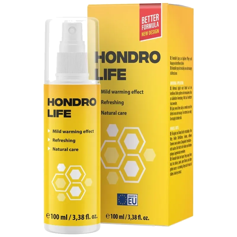 Hondrolife spray na stawy - opakowanie Stenka Clinic