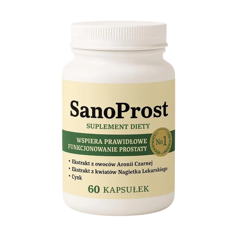 SanoProst kapsułki na prostatę - opakowanie Stenka Clinic