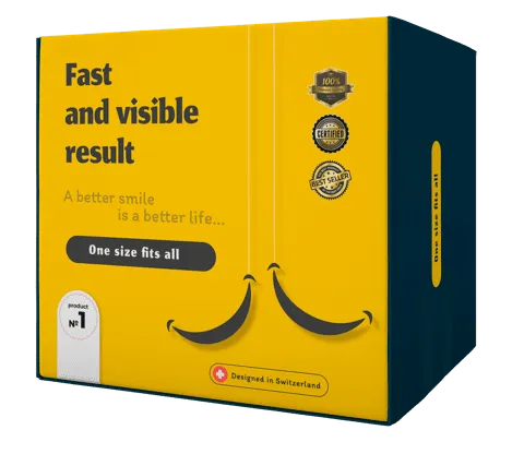 SwissDent profesjonalny zestaw do wybielania zębów - opakowanie Designed in Switzerland Stenka Clinic
