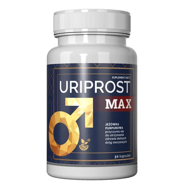 Uriprost Max kapsułki na prostatę - opakowanie Stenka Clinic